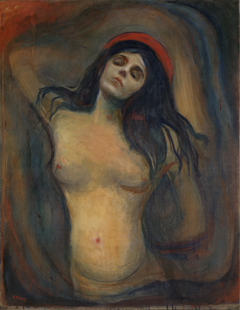 Edvard Munch, "Madonna", 1894–1895
