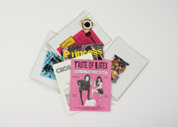 Selection of Zines from the Queer Archive Zine Project. Collection: Queer Zine Archive Project. Owner: Milo Miller