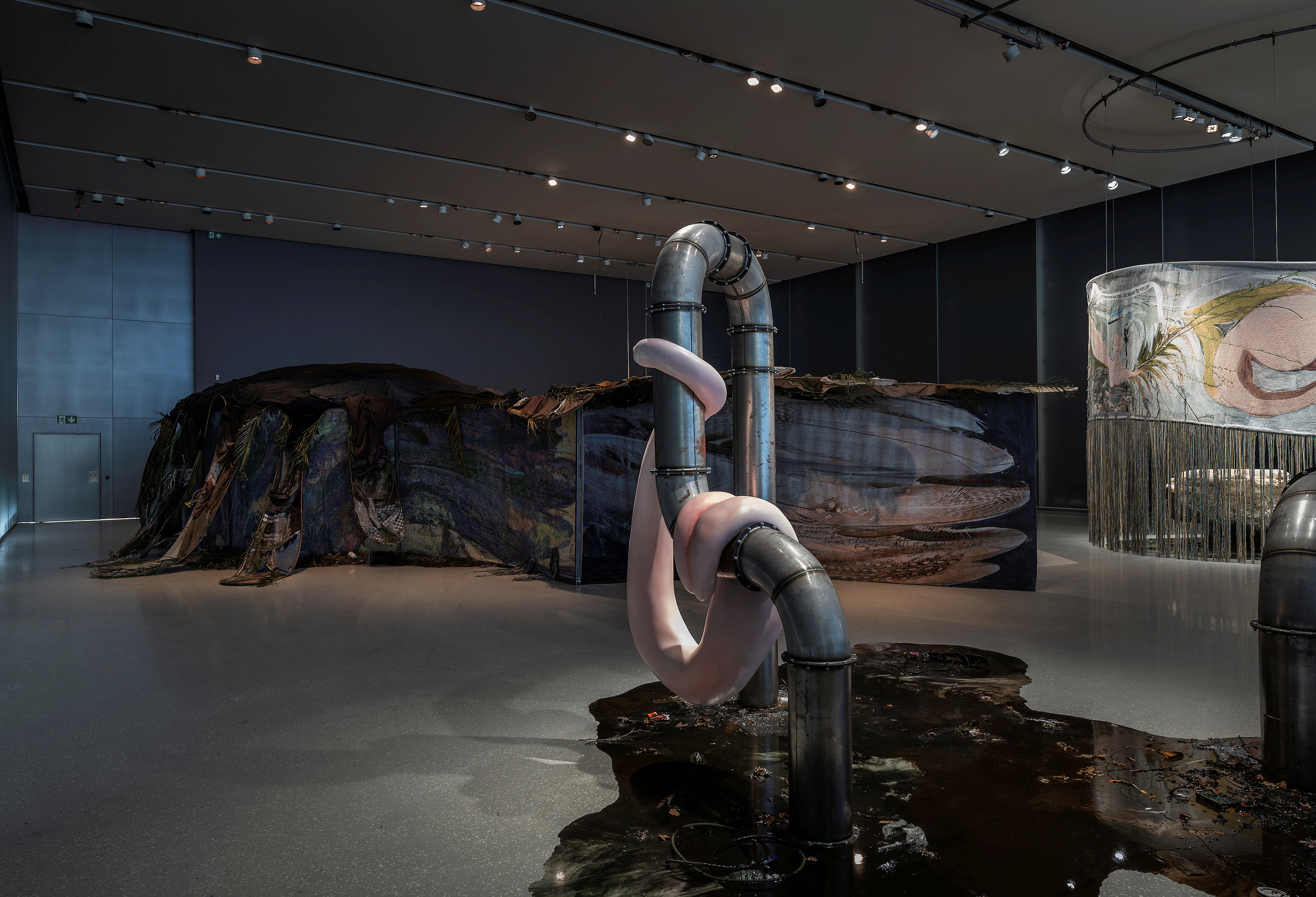 "Laure Prouvost. Above Front Tears Oui Float"